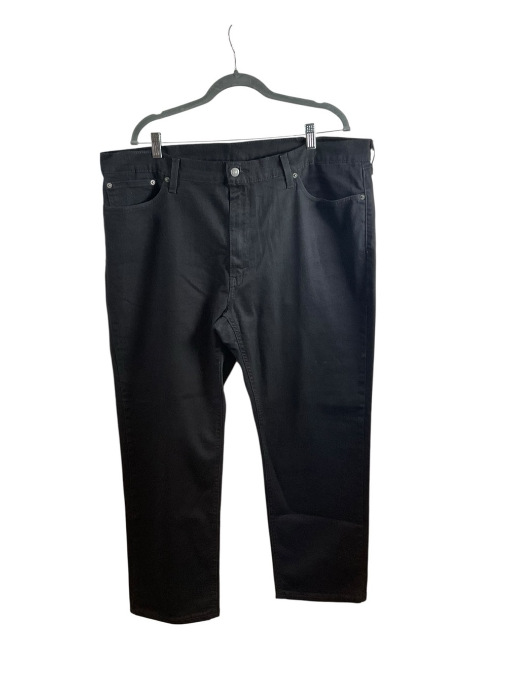 Levi's Men's Straight Black Denim Jeans